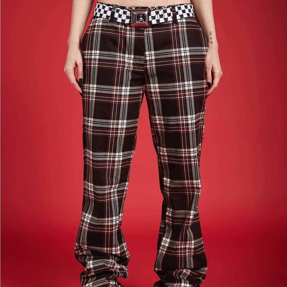 Dolls Kill plaid pants. Size medium. Brand new. Never worn.